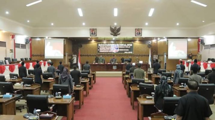 DPRD Rapat Paripurna Internal dan Raperda