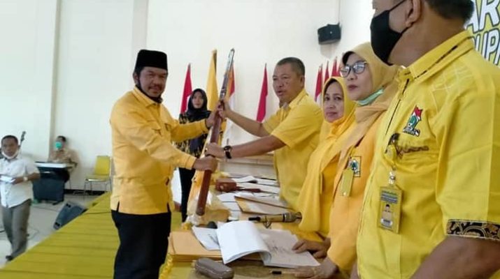 Aklamasi, Tontawi Jauhari Resmi Pimpin Golkar Sarolangun
