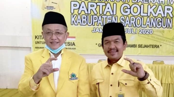 Tontawi Jauhari Bertekad Akan Majukan Golkar Sarolangun