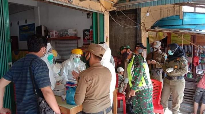 4 Titik Pasar di Tanjabbar Jadi Lokasi Rapid Tes Massal