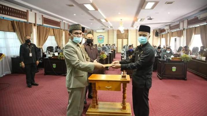 Ranperda Pertanggungjawaban APBD 2019 Disetujui Dewan