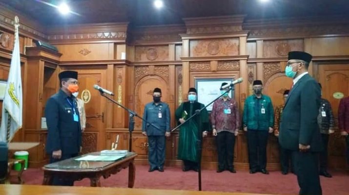 Sudirman 2 Kali Dilantik Jadi Pj Sekda Provinsi Jambi