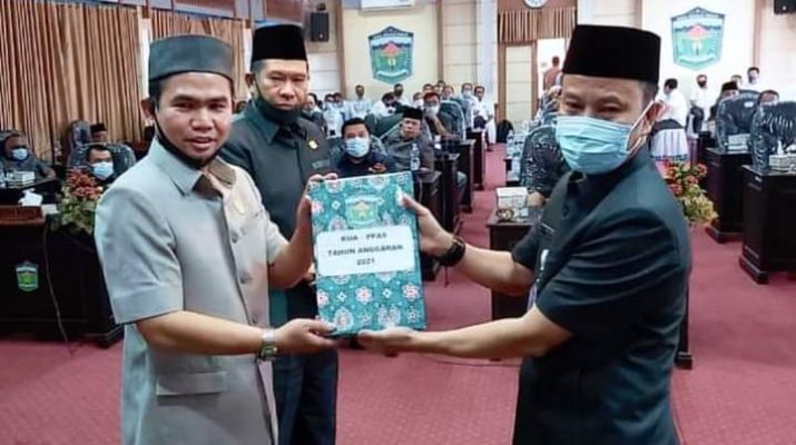 KUA PPAS 2021 Sungai Penuh Disampaikan ke Dewan