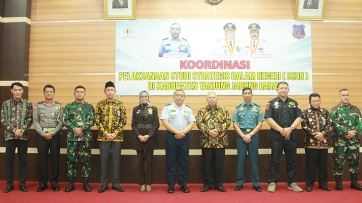 Koordinasi SSDN, Lemhanas RI Temui Bupati