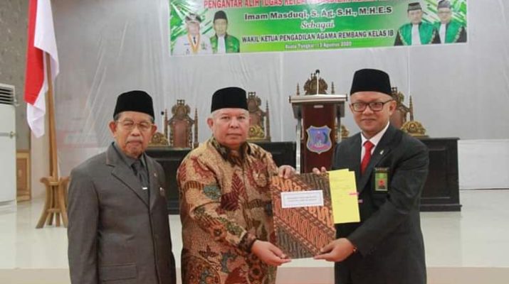 diselenggarakan di Balai Pertemuan Kantor Bupati
