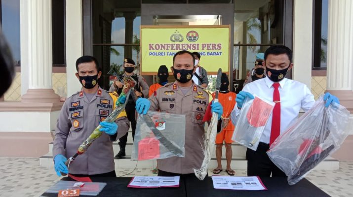 Polres Tanjabbar Amankan 2 Tersangka Karhutla