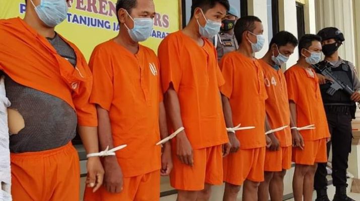 Penangkapan 6 Kawanan Perampokan Toke Pinang, Ini Kronologinya