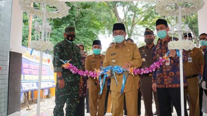 Gubernur Resmikan Laboratorium PCR Covid-19 dan Unit Transfusi Darah