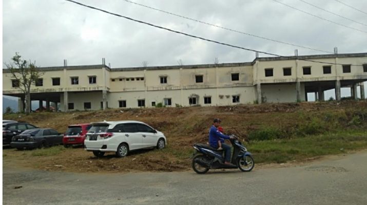 Sempat Mangkrak, Pembangunan Kantor Bupati Kerinci Dilanjutkan