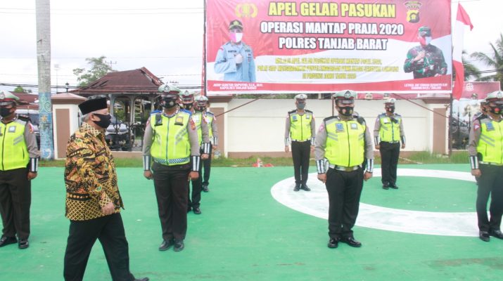Bupati Pimpin Apel OMP Pengamanan Pemilukada