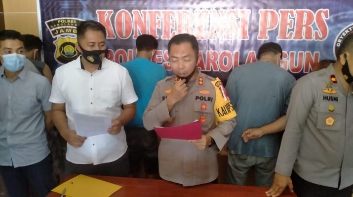 6 Orang Pelaku Illegal Logging Dibekuk Polisi