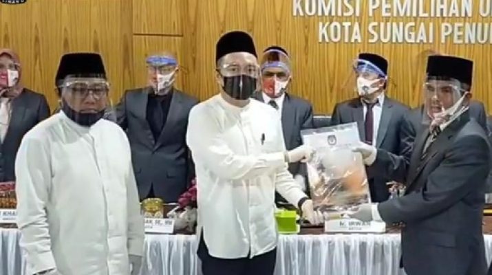 Berkas Pendaftaran Fikar-Yos Lengkap, Sah Ikuti Pilwako 2020