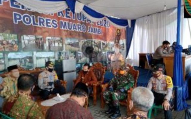Wakil Bupati kunjungi Danrem 415-06 Pijoan