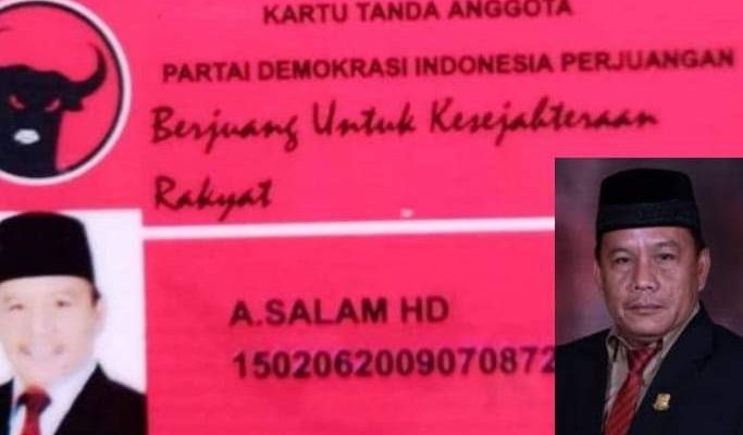 Baru-baru ini, Mantan anggota DPRD Provinsi Jambi Abdul Salam gabung ke PDIP, Ketua DPC Merangin berikan apresiasi.