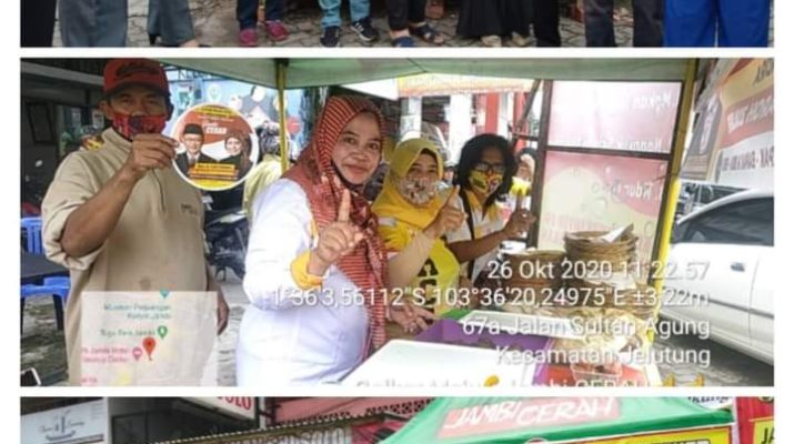 Kepedulian Cagub dan Cawagub Jambi, Cek Endra-Ratu Munawaroh Zulkifli atau CE-Ratu, tidak perlu diragukan lagi. Terbukti, berbagai kegiatan sosial dan bantuan sosial terus mengucur dari kandidat nomor urut 1. Salah satunya makan gratis.