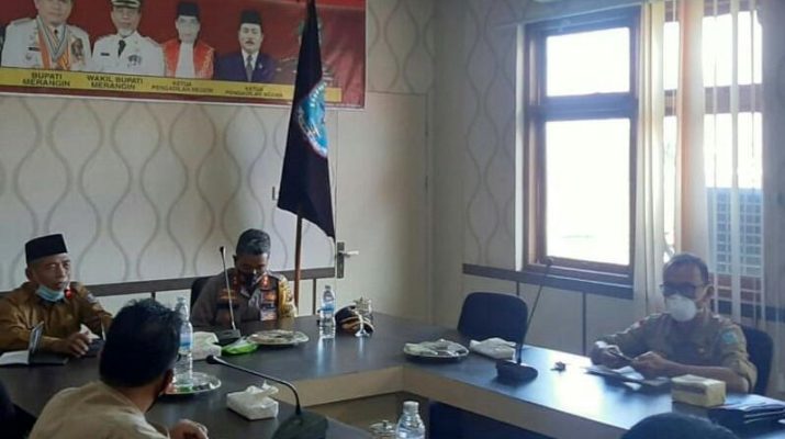 Plt Bupati Merangin : Satgas Covid-19 Harus Gerak Cepat