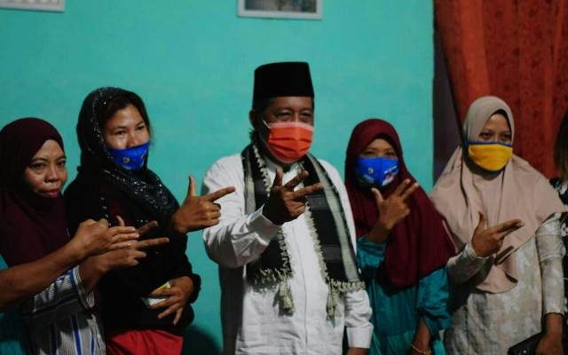 Cawagub Jambi Abdullah Sani Sambangi Masyarakat Pemayung