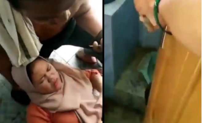 Viral, Wanita Ini Pura-pura Kesurupan, Saat Kepergok Mesum di Toilet Umum