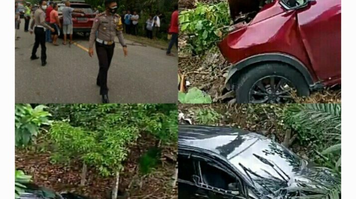 Telah terjadi Kecelakaan lalu lintas di jalan lintas Sumatera KM 09 Sarolangun, tepatnya di Desa Sungai Baung Kecamatan Sarolangun, Minggu (11/10). Dua Korban luka-luka, hingga patah kaki. 