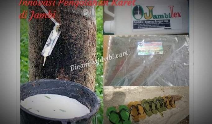 Kabar baik bagi seluruh masyarakat Jambi. Pasalnya, Disperindag Provinsi Jambi, tengah mendorong inovasi baru dari bahan baku karet. Di mana, nanti inovasi ini karet warga di beli dan akan di olah oleh orang Jambi sendiri, menjadi barang produksi siap pasar.