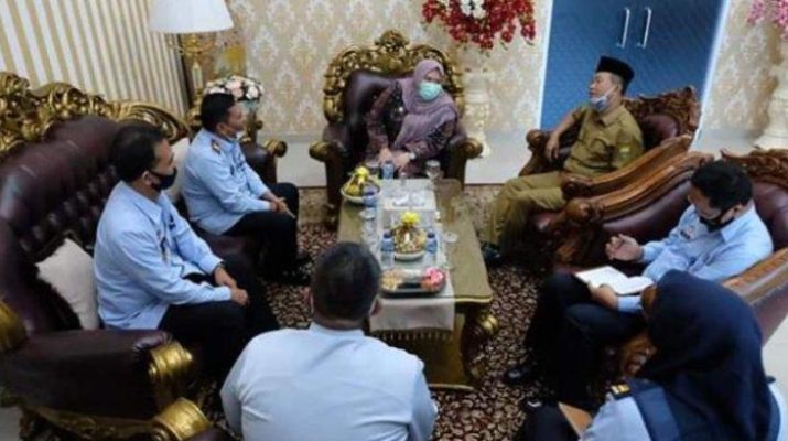Pemkab Muaro Jambi siap bantu membangun Lapas perempuan di tanah seluas 6 hektar dalam petemuan antara Bupati Muaro Jambi dengan.