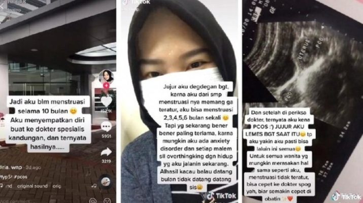 Baru-baru ini, sebuah video tengah viral di media sosial. Video tersebut, menceritakan seorang wanita yang tak haid selama 10 bulan.