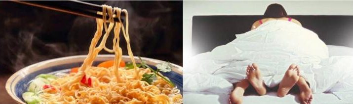 Cukup membayar seorang perempuan ABG dengan produk mie instan asal Indonesia yaitu Indomie, untuk mendapatkan hubungan seks.