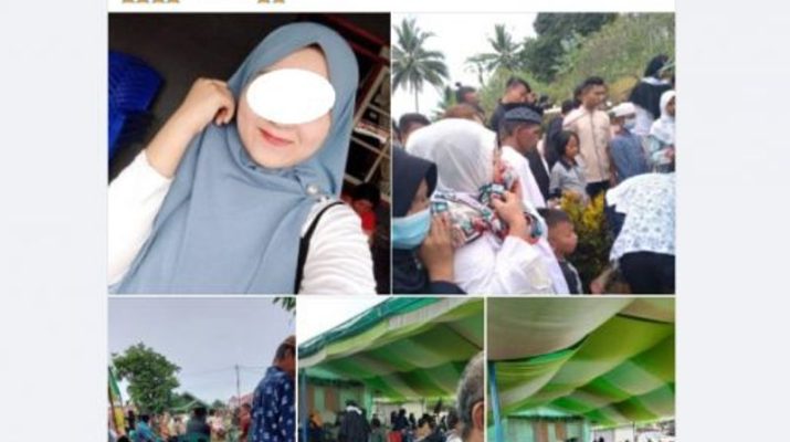 Isak tangis tak tertahankan, saat pelayat mendatangi rumah duka yang tak lain adalah calon seorang pengantin. Betapa tidak, semalam sebelum ijab kabul, wanita yang masih berusia 17 tahun ini dipanggil sang khaliq.