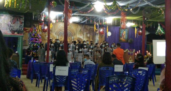 Di tengah suasana pandemi Covid 19 UKM-KK Universitas Jambi Rayakan Natal Civitas Akademika Unja Dengan Tema “Hope, Faith, And Love”