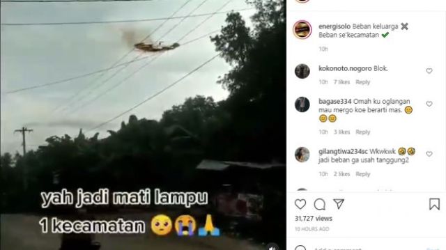 Baru-baru ini beredar sebuah video, yang menghebohkan warganet. Di mana dalam video tersebut,  terdapat seorang pria yang tengah ikut lomba layang-layang, berujung menjadi beban Sekecamatan.