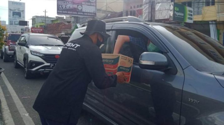 Pray For Sulawesi Barat atau Sulbar, Masyarakat Jambi peduli, Sabtu (16/01/21) galang dana demi korban tertimpa musibah gempa bumi tersebut.