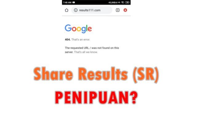 Baru-baru ini terjadi kasus penipuan besar-besaran, lewat Investasi Bodong melalui aplikasi Share Result (SR). Pasutri di Jambi pun ikut menjadi korban penipuan, yang di lakukan pemilik aplikasi SR.
