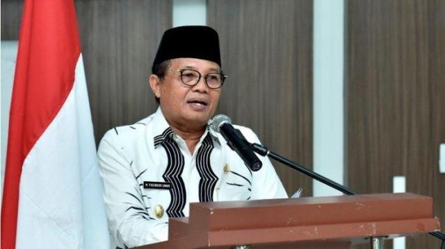 Pemerintahan Daerah bahwa kepala daerah yang berakhir masa jabatannya di umumkan oleh pimpinan Dewan Perwakilan Rakyat Daerah (DPRD), melalui Rapat Paripurna DPRD Provinsi Jambi.