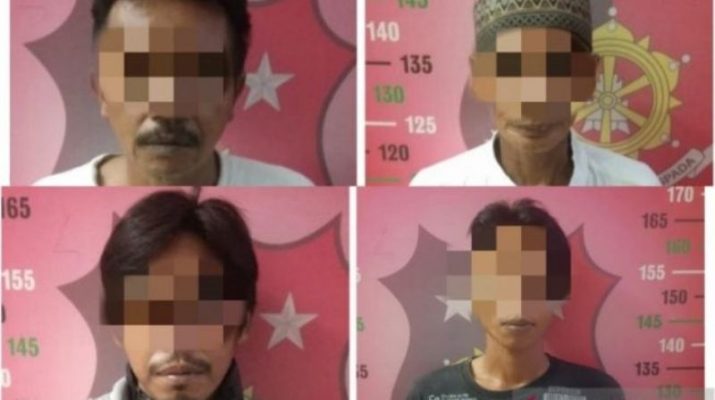 Satuan Reskrim Polres Hulu Sungai Tengah, Kalimantan Selatan, akhirnya sukses membongkar kasus penemuan mayat dipocong. Ternyata, mayat tersebut dihabisi 4 orang dari keluarga sendiri