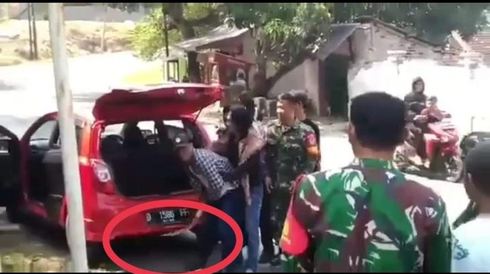 preman mendatangi markas Koramil di Garut viral di media sosial. Dia Dadang Buaya, usai gelut nekat ngamuk datangi markas TNI