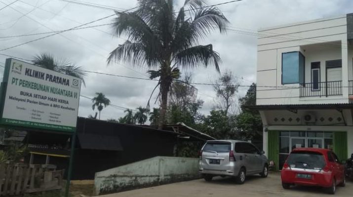 Guna pastikan kesiagaan penanganan Covid-19, Klinik Pratama PTPN VI Jambi lakukan wajib Swab bagi pasien.