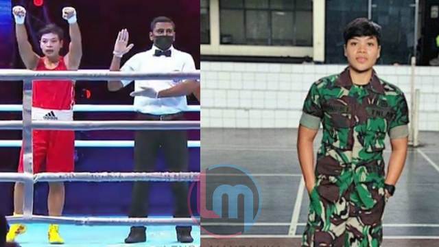 Kisah petinju perempuan Indonesia yang satu ini, boleh di katakan berungtung. Betapa tidak, lewat prestasi yang Ia torehkan untuk negeri ini, di bidang olahraga tinju, membawanya menjadi anggota TNI.