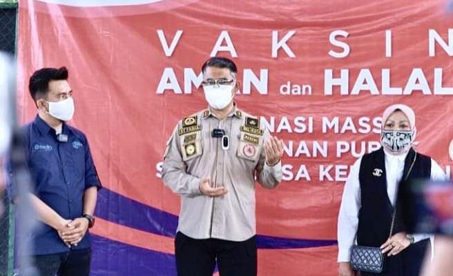 Guna memutus mata rantai Covid-19 di Kota Jambi. Dalam waktu dekat, usai PPBD Walikota Fasha sebut bakal gelar Vaksinasi Pelajar di Jambi.