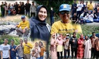 Ketua DPRD Sarolangun Tontawi Jauhari turut hadir dalam prosesi pelantikan Empat Kades Se-Kecamatan Batang Asai beberapa waktu yang lalu bak Primadona.