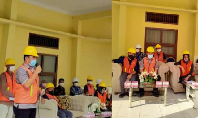 Mewakili Bupati Kerinci, Pj Sekda Asraf menghadiri Penutupan kegiatan Pelatihan, Pembekalan dan Uji Sertifikasi Tenaga Kerja Konstruksi (TKK) Tingkat Kabupaten Kerinci tahun 2021, yang dilaksanakan oleh Dinas PUPR, Jum’at (30/07).