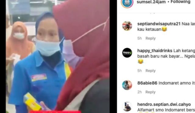 Beredar video suami dan istri atau Pasutri ngutil di swalayan modern Indomaret, hingga viral di media sosial. Keduanya kedapatan mengutil barang-barang kosmetik, yang kemudian di sembunyikan dalam tas.