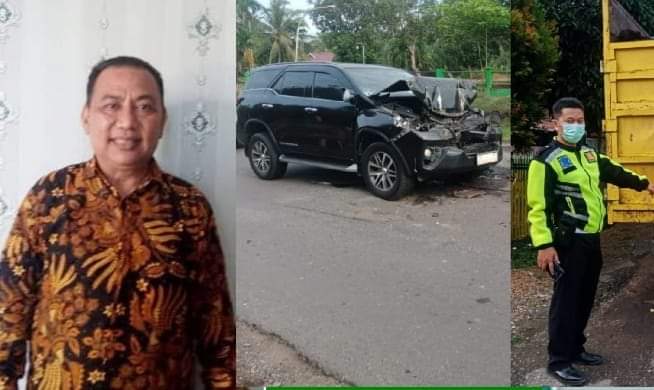 Publik baru-baru ini dihebohkan dengan kecelakaan Mobil Bupati Merangin dan rombongan di kawasan Kabupaten Batanghari, Kamis (09/09/2201) dinihari tadi. Anggota Dewan Provinsi Jambi Evi Suherman beri ucapan do'a.