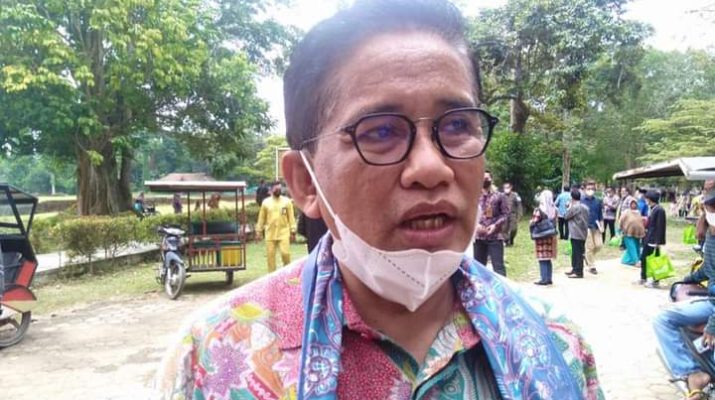 Bupati Masnah Busro, singgung bantuan APBN ke DPR RI, untuk penambahan wisata Candi Muaro Jambi. Begini jawaban A Bakri HM.