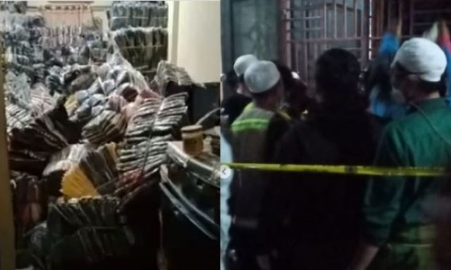 Satu keluarga di Banjarmasin, Kalimantan Selatan (Kalsel) di temukan tewas di gudang, lantaran tertimpa barang-barang. Keluarga itu terdiri dari ayah, ibu serta satu orang anak mereka.