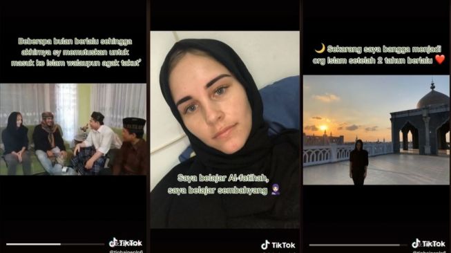 Sosok model asal Prancis bernama Tiphaine Poulon tengah menjadi sorotan. Tiphaine Poulon pernah viral karena memilih menikah dengan pria Aceh.