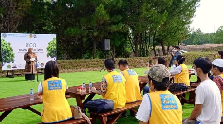Bupati Muaro Jambi, Hj Masnah Busro siap beri support untuk Citra Raya City dalam kegiatan tanam 800 pohon, maupun di kegiatan lainnya, yang dapat membawa nama baik Muaro Jambi.