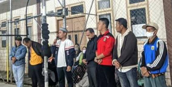 Ketua DPRD Kota Sungai Penuh H Fajran, menghadiri acara pertandingan persahabatan PBVSI antara Tim Bola Voli Porprov Kota Sungai Penuh. Dan Tim Bola Voli Porprov Kabupaten Muko-Muko, yang di selenggarakan oleh KONI dan PBVSI Kota Sungai Penuh.