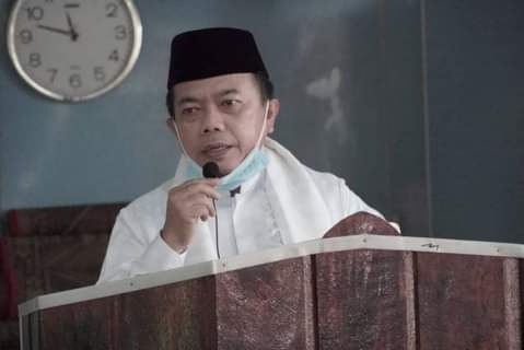 Gubernur Jambi Al Haris, mengunjungi Desa Merbau Kecamatan Mendahara Tanjung Jabung Timur (Tanjabtim). Kunjungan ini, dalam rangka memperingati Maulid Nabi Muhammad SAW, Sabtu (16/10/2021).