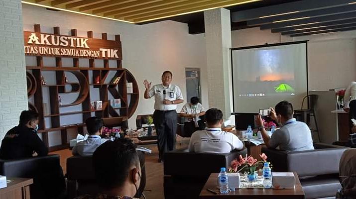 Badan Pemeriksa Keuangan (BPK) Perwakilan Provinsi Jambi, menggelar "Media Workshop" yang di laksanakan di Ruang Akun TIK BPK Perwakilan Provinsi Jambi, Rabu (08/12/2021).