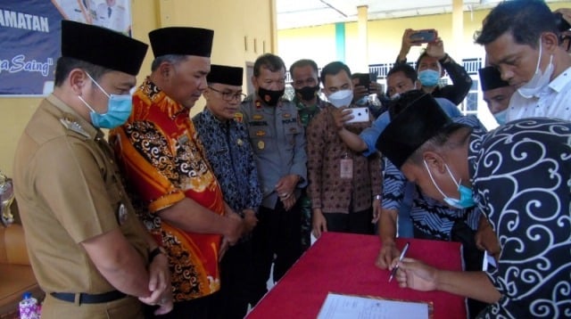 Wakil Bupati Sarolangun H. Hillalatil Badri menghadiri dan membuka secara langsung Kegiatan Musrenbang Kecamatan Air Hitam Tahun 2022.